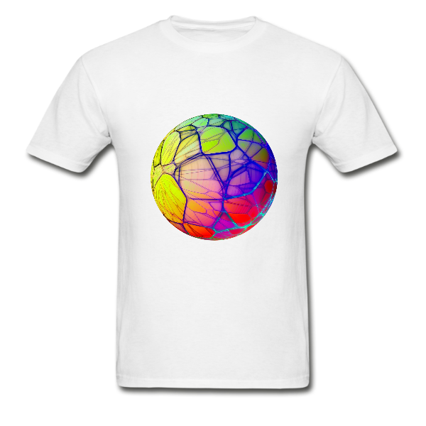 Unisex Tshirt Globe Teeprint
